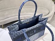 Dior Book Tote Denim Oblique Jacquard - 36.5x27x16cm - 5