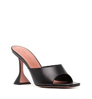 Amina Muaddi Black Lupita 95mm Mules - 1