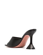 Amina Muaddi Black Lupita 95mm Mules - 3