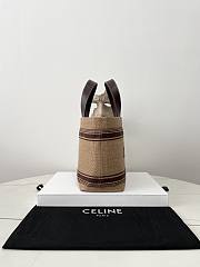 Celine Tote Bag With Logo, Raffia And Strap - 31×20×12cm - 2