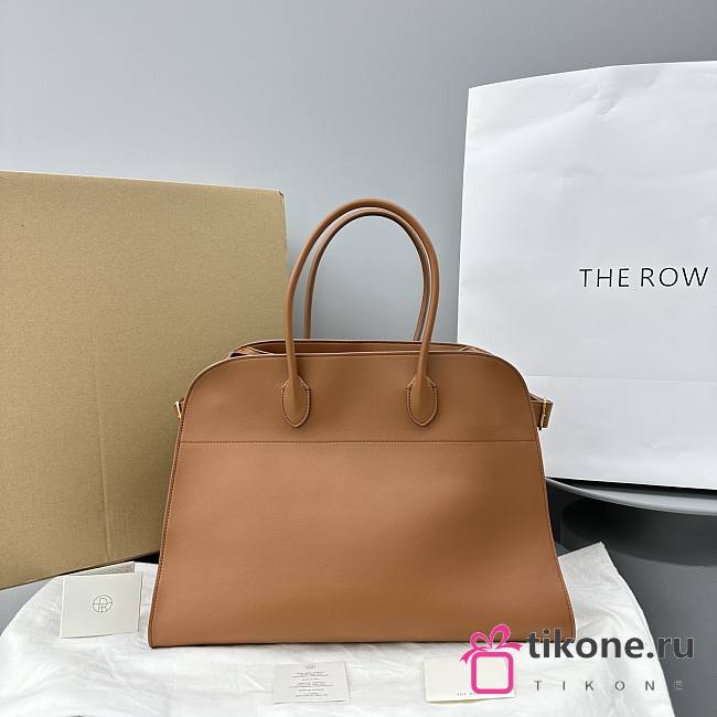 The Row Margau 17 Brown Leather Handbag - 43x24x30cm - 1