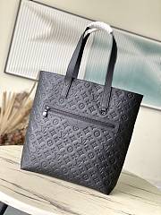 Louis Vuitton M24777 Excursion Tote Black Leather - 33×37×13cm - 1