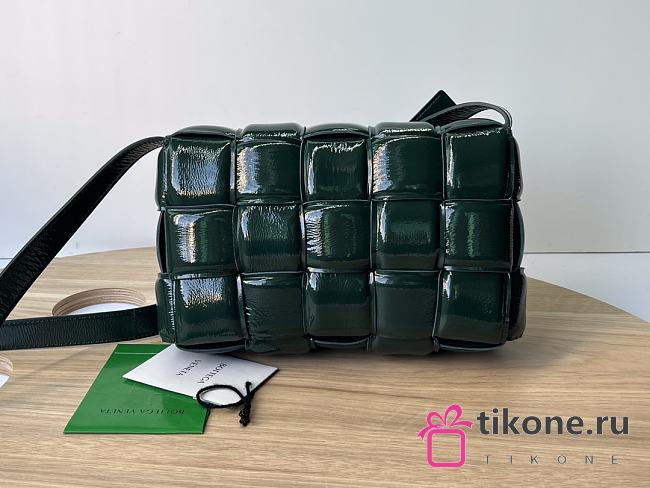 Bottega Veneta Small Green Padded Bag - 26x18x8cm - 1