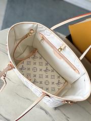 Louis Vuitton M24905 Neverfull MM Multicolor Beige - 31x28x14cm - 3