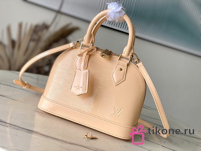 Louis Vuitton M24597 Alma BB In Pink Leather - 23.5x17.5x11.5cm - 1