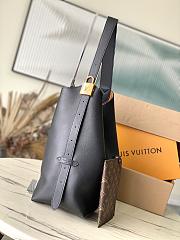 Louis Vuitton M24974 Black Color Hobo Bag - 31x35x18cm - 4