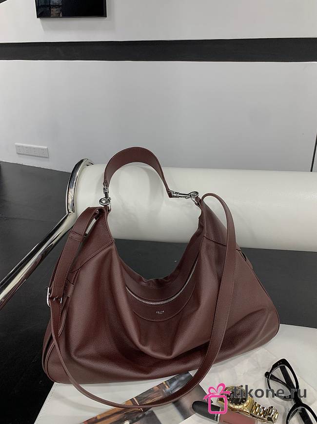 Celine Romy Large Jujube Red Bag  - 1