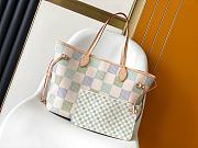 Louis Vuitton N40668 Neverfull MM Green Grid - 31x28x14cm - 1