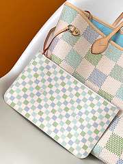 Louis Vuitton N40668 Neverfull MM Green Grid - 31x28x14cm - 4