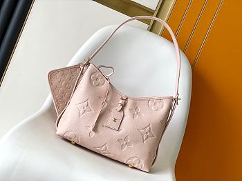 Louis Vuitton M47082 CarryAll In Nude Full Pink - 29x24x12cm