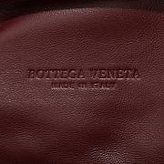 Bottega Veneta Lauren 1980 Teen Red Leather Clutch -  16.5x31.5x11cm - 5