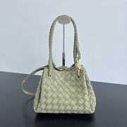 Bottega Veneta Small Andiamo Green Grass Bag - 21x17x16.5cm - 1