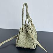 Bottega Veneta Small Andiamo Green Grass Bag - 21x17x16.5cm - 3