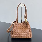 Bottega Veneta Small Parachute Brown Bag - 21x17x16.5cm - 1