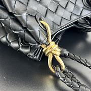 Bottega Veneta Small Parachute Black Bag - 21x17x16.5cm - 2