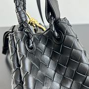 Bottega Veneta Small Parachute Black Bag - 21x17x16.5cm - 3