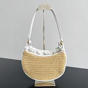 Bottega Veneta Medium Gemelli In Natural/ Chalk Bag - 24.5x19x7cm - 2