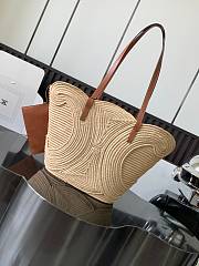 Celine Large Plain Logo Straw Bags - 47x30.5x15cm - 1