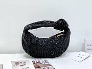 Bottega Veneta Jodie Black Crystal Bag - 23x28x8cm - 1