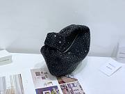 Bottega Veneta Jodie Black Crystal Bag - 23x28x8cm - 5