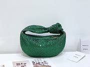 Bottega Veneta Jodie Green Crystal Bag - 23x28x8cm - 1