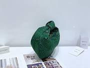 Bottega Veneta Jodie Green Crystal Bag - 23x28x8cm - 5