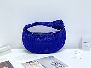 Bottega Veneta Jodie Blue Crystal Bag - 23x28x8cm - 1