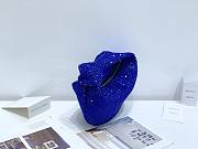 Bottega Veneta Jodie Blue Crystal Bag - 23x28x8cm - 5