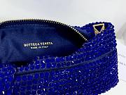 Bottega Veneta Jodie Blue Crystal Bag - 23x28x8cm - 3