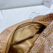 Bottega Veneta Jodie Gold Crystal Bag - 23x28x8cm - 2