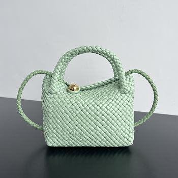 Bottega Veneta Mini Tosca Fresh Green - 20x16.5x7cm  