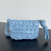 Bottega Veneta Citta In Blue Bag - 25x18x5.5cm - 1