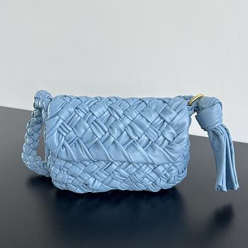 Bottega Veneta Citta In Blue Bag - 25x18x5.5cm