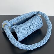 Bottega Veneta Citta In Blue Bag - 25x18x5.5cm - 4