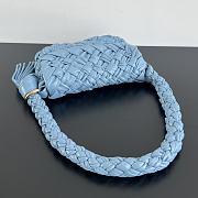 Bottega Veneta Citta In Blue Bag - 25x18x5.5cm - 3