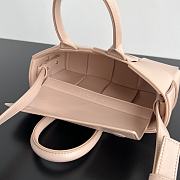 Bottega Veneta Mini East-West Arco Pink Tote Bag - 22x11x5.5cm - 4