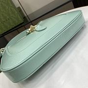 Gucci Jackie 1961 Pastel Green Leather Bag - 27.5x19x4cm - 4