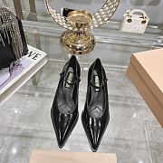 Miumiu Black Leather High Heels - 1