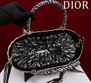 Dior Hat Basket Bag Natural Wicket - 35x20.5x11cm - 2