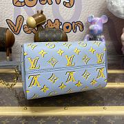 Louis Vuitton M25454 Speedy Bandoulière Baby Blue - 20.5x13.5x12cm  - 4