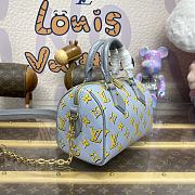 Louis Vuitton M25454 Speedy Bandoulière Baby Blue - 20.5x13.5x12cm  - 3