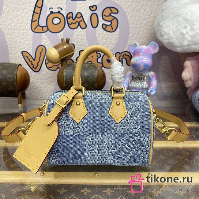 Louis Vuitton N40682 Speedy 18 Bandoulière Bag - 18x12x10cm - 1