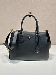 Prada Galleria Large Black Leather Bag - 32x22x13cm - 1