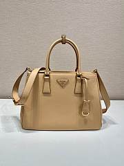 Prada Galleria Large Beige Leather Bag - 32x22x13cm - 1