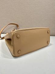 Prada Galleria Large Beige Leather Bag - 32x22x13cm - 4