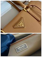 Prada Galleria Large Beige Leather Bag - 32x22x13cm - 2