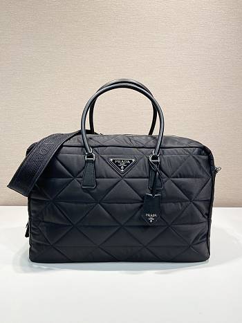 Prada Quilted Re-Nylon Travel Bag - 45x30.5x15cm