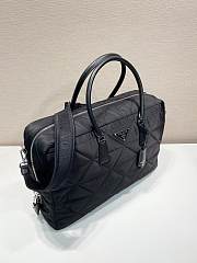 Prada Quilted Re-Nylon Travel Bag - 45x30.5x15cm - 5