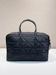 Prada Quilted Re-Nylon Travel Bag - 45x30.5x15cm - 3