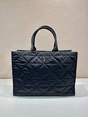 Prada Quilted Re-Nylon Tote Bag - 45x30.5x15cm - 1